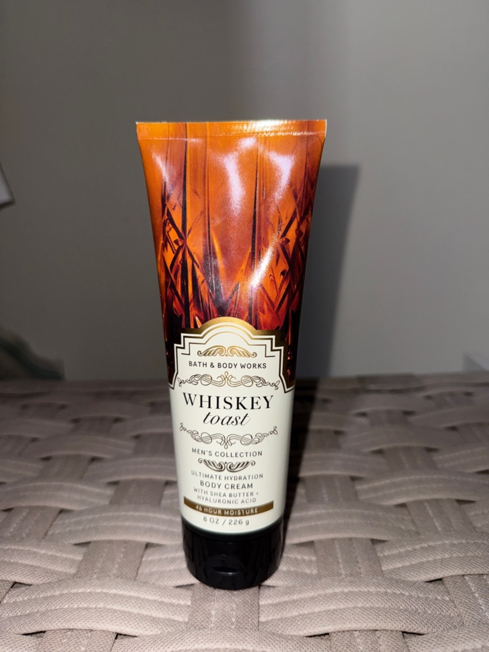 Bath & Body Works Whiskey Toast Body Cream - Brown & Orange